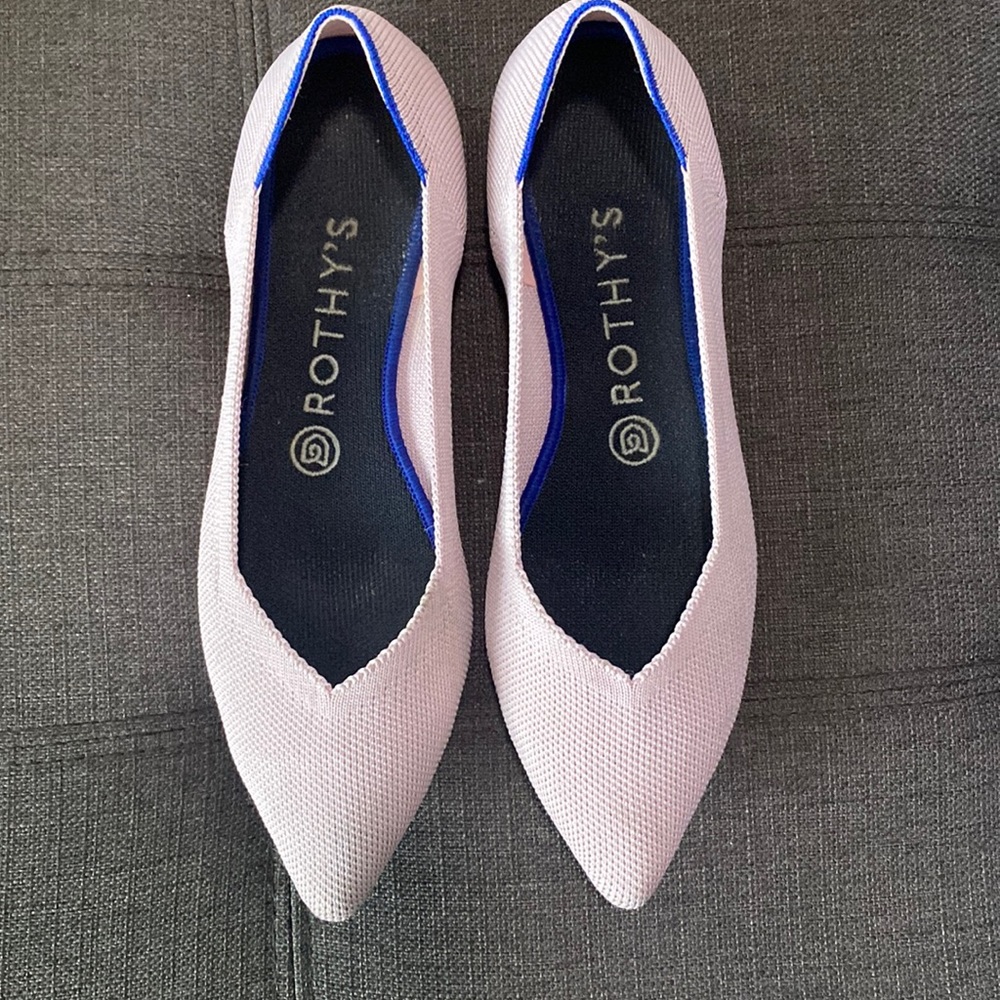 Rothy’s Ballet Flats The Point Pink